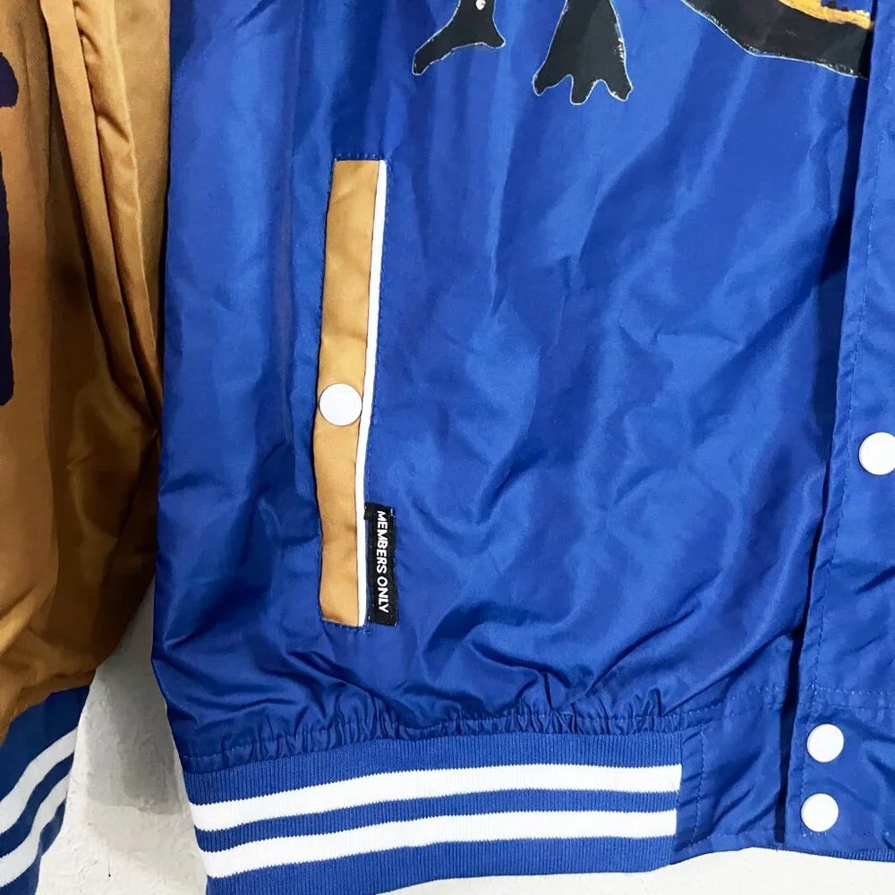 Jean-Michel‎ Basquiat x Members Only Bomber Jacket NWT Size Medium